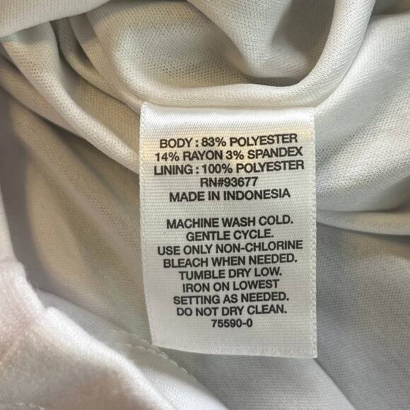 Allen B by Allen Schwartz Black & White Colorblock Sheath Dress Women S NWT - Picture 9 of 12